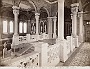 Interno del Museo Municipale, scalinata, edita da Alinari.1890. Piazza del Santo. (Oscar Mario Zatta)